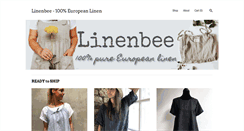 Desktop Screenshot of linenbee.com