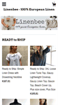 Mobile Screenshot of linenbee.com